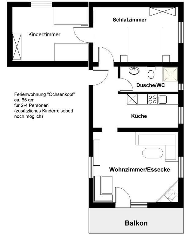 Bed and Breakfast Haus Rosenbühl Warmensteinach Exterior foto